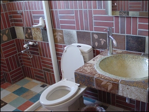 陶磚浴室